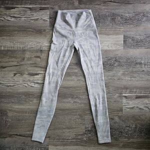 lululemon athletica Light Gray Camo High-Rise Leggings